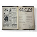 II RP - Czasopismo “Tęcza Zeszyt 45 Rok II, 10 Listopada 1928, Oprawa Introligatorska