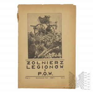 II RP Broszura “Żołnierz Legionów i P.O.W.”/Polish Pre-WW2 Brochure Soldier of the Legions and P.O.W.
