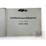 PSZnZ - Książka “1 Pułk Pancerny w Latach 1939-1946, Hanower 1946 : Wyd. Polskiego Związku Wychodźctwa Przymusowego