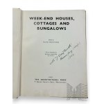 1939 r., Wielka Brytania - Książka Alan Hastings, “Week-end Houses, Cottages And Bungalows”, Londyn : The Architectural Press