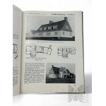 1939 r., Wielka Brytania - Książka Alan Hastings, “Week-end Houses, Cottages And Bungalows”, Londyn : The Architectural Press