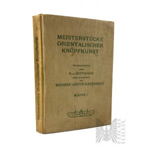 Výmarská republika, 1921. - Publikace s kartami Meisterstücke Orientalischer Knüpfkunst (Mistrovská díla orientálního tkalcovského umění) ; Berlin : Scarabaeus-Verlag ; I. díl.