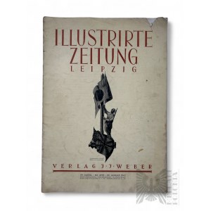 III Rzesza, 1942 r. - Czasopismo “Illustrirte Zeitung Leipzig” (Gazeta Ilustrowana) nr 4993, 22 Stycznia 1942
