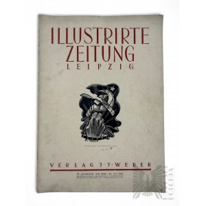 III Rzesza, 1942 r. - Czasopismo “Illustrirte Zeitung Leipzig” (Gazeta Ilustrowana) nr 4980, 24 Czerwca 1941