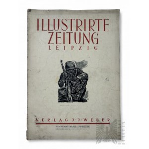 III Rzesza, 1942 r. - Czasopismo “Illustrirte Zeitung Leipzig” (Gazeta Ilustrowana) nr 4981, 7 Sierpnia 1941