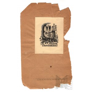 Stanisław Ostoja-Chrostowski (1900-1947), II RP Ex Libris Biblioteki Józefa Piłsudskiego