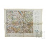 II RP Military Map Wejherowo Military Geographical Institute/.