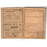 II RP Military Certificate - Inowrocław