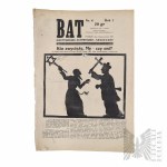 II RP Anti-Semitic Newspaper "BAT"