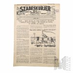 II RP Anti-Semitic Newspaper "SZABES KURJER"