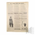 II RP Anti-Semitic Newspaper "SZABES KURJER"