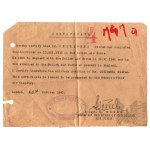 PSZnZ Dwa Dokumenty Po Lotniku Polskich Sił Powietrznych/Polish WW2 Two Documents of a Polish Air Force Pilot