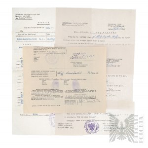 PSZnZ Zestaw Dokumentów Po Żołnierzu 2 Korpusu - Izydor Katz - 5 Kresowy Pułk Artylerii Przeciwlotniczej 16 Pomorska Brygada Piechoty