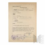 PRL Duży Zestaw Zdjęć i Dokumentów Po Żołnierzach Armii Krajowej