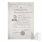 PRL Duży Zestaw Zdjęć i Dokumentów Po Żołnierzach Armii Krajowej