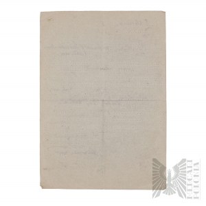LWP-Document of Order of Departure with the Signature of the Chief of the Veterinary Hospital.