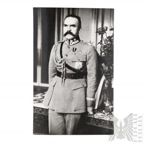 II RP Fotografia Prasowa Marszałka Józefa Piłsudskiego