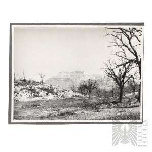PSZnZ Fotografia Ruin Klasztoru Na Monte Cassino - Gen. Henryk Piątkowski