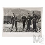 PSZnZ Press Photo of Generals Anders, Sosnkowski Lesse