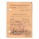II RP Legitymacja Krzyża Walecznych 1 Pułk Ułanów Krechowieckich Podpis Michała Karaszewicza-Tokarzewskiego