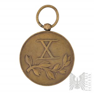 II Republic Bronze Medal for Long Service.