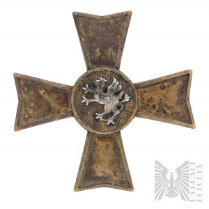 II RP Badge of the 8th Heavy Artillery Regiment Torun - R. Dalkowski
