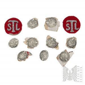 II RP Set of STL Badges and Patches of the Association of People's Societies.