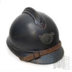 1 WŚ Helmet Adrian M15 Rifleman Blue Army.