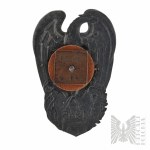 PSZnZ Rzadka Odznaka Szkoły Podchorążych Rezerwy Artylerii Rzym 1945
