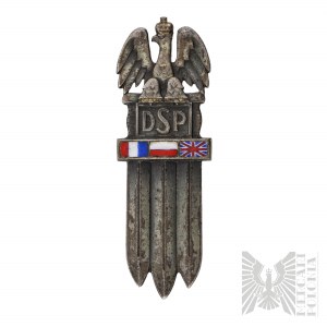 Odznak PESnZ DSP 2. pěší střelecké divize (Švýcarsko)