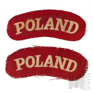 PSZnZ Para Naszywek “Poland” BeVo
