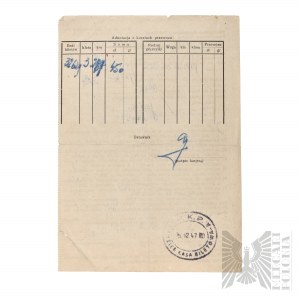 PSZnZ Set of 3 Certificates of the State Repatriation Office Paweł Rozwadowski