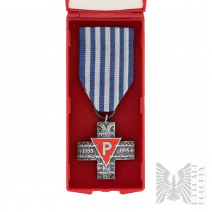 PRL Krzyż Oświęcimski z Pudełkiem