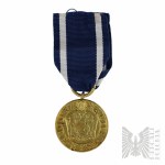 PRL-Temporary certificate and Medal for Oder, Nyse and Baltic issued to a Russian