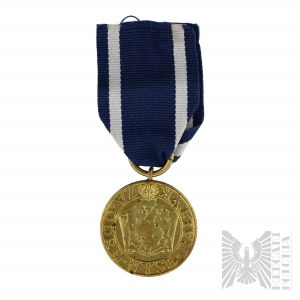 PRL-Temporary certificate and Medal for Oder, Nyse and Baltic issued to a Russian