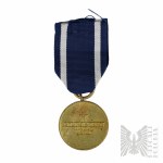 PRL-Tymczasowe zaświadczenie i Medal za Odrę, Nyse i Bałtyk wystawione na Rosjanina