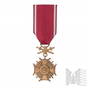 III Republic Bronze Cross of Merit with Swords.