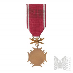 III Republic Bronze Cross of Merit with Swords.