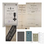 German Empire Iron Cross Second Class with Documents.