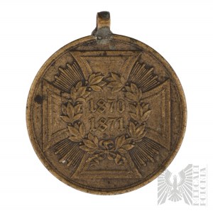 Cesarstwo Niemieckie Medal Za Wojnę Francusko-Pruską 1870-1871