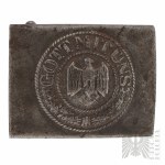 Third Reich Wehrmacht Main Belt Buckle - Steel