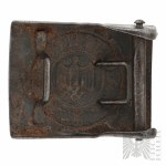 Third Reich Wehrmacht Main Belt Buckle - Steel