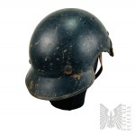 Casque français de la Seconde Guerre mondiale DCA M36 Adaptation pour Luftschutz