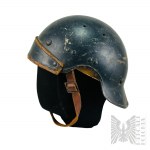 Casque français de la Seconde Guerre mondiale DCA M36 Adaptation pour Luftschutz