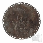 XIX Wiek - Polska Plakieta Powstanie Listopadowe Finis Poloniae 1830/31