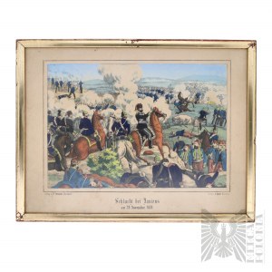 C.F. Dressler Wojna francusko - Pruska 1870 - 71 - Bitwa pod Amiens
