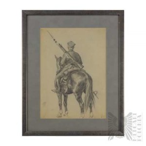 Richard Prauss (1902-1955) Lancer à cheval