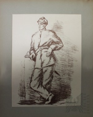 Autolithographies d'artistes légionnaires 1935 - Stanislaw Dabrowski 