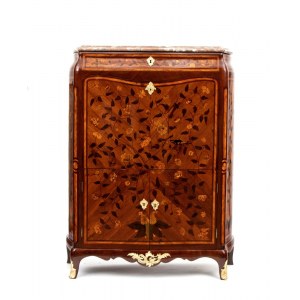 FÉLIX LAURENT, Secrétaire signé Félix Laurent, Louis XV Paris