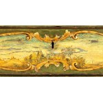Commode italienne laquée Louis XV